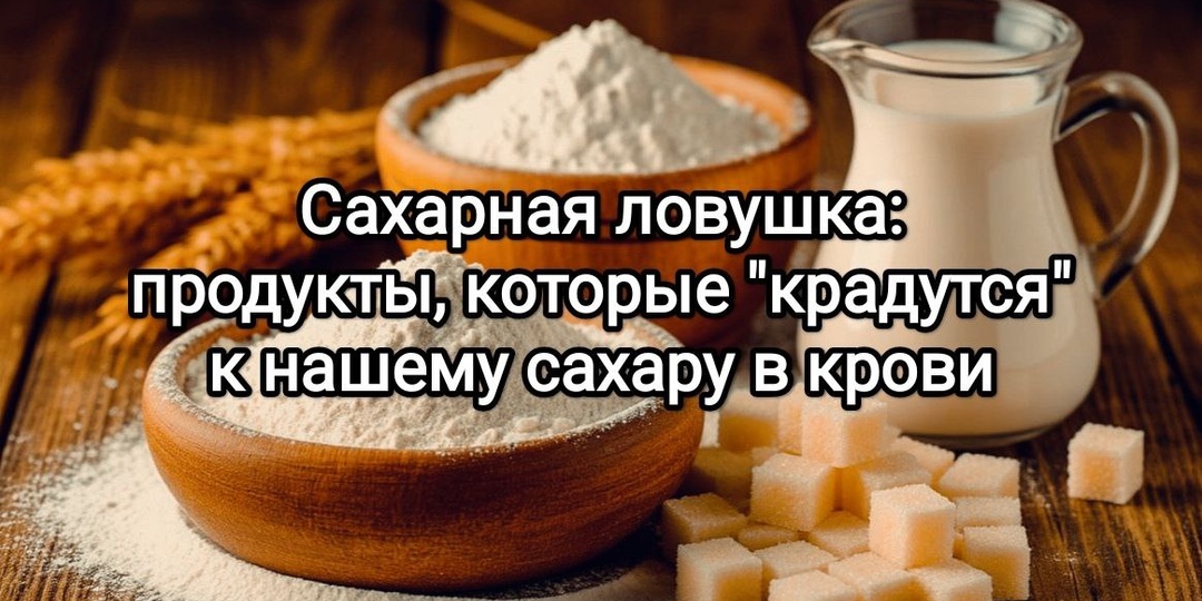 Сахарная ловушка: продукты, которые «крадутся» к нашему сахару в крови