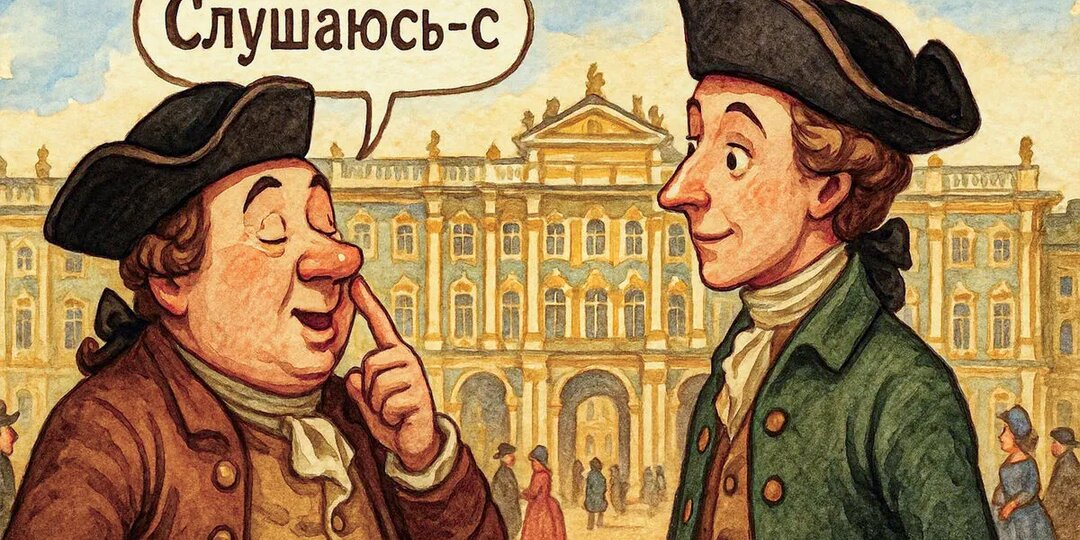 Извольте-с: почему раньше добавляли букву "с" на конце и куда она исчезла?