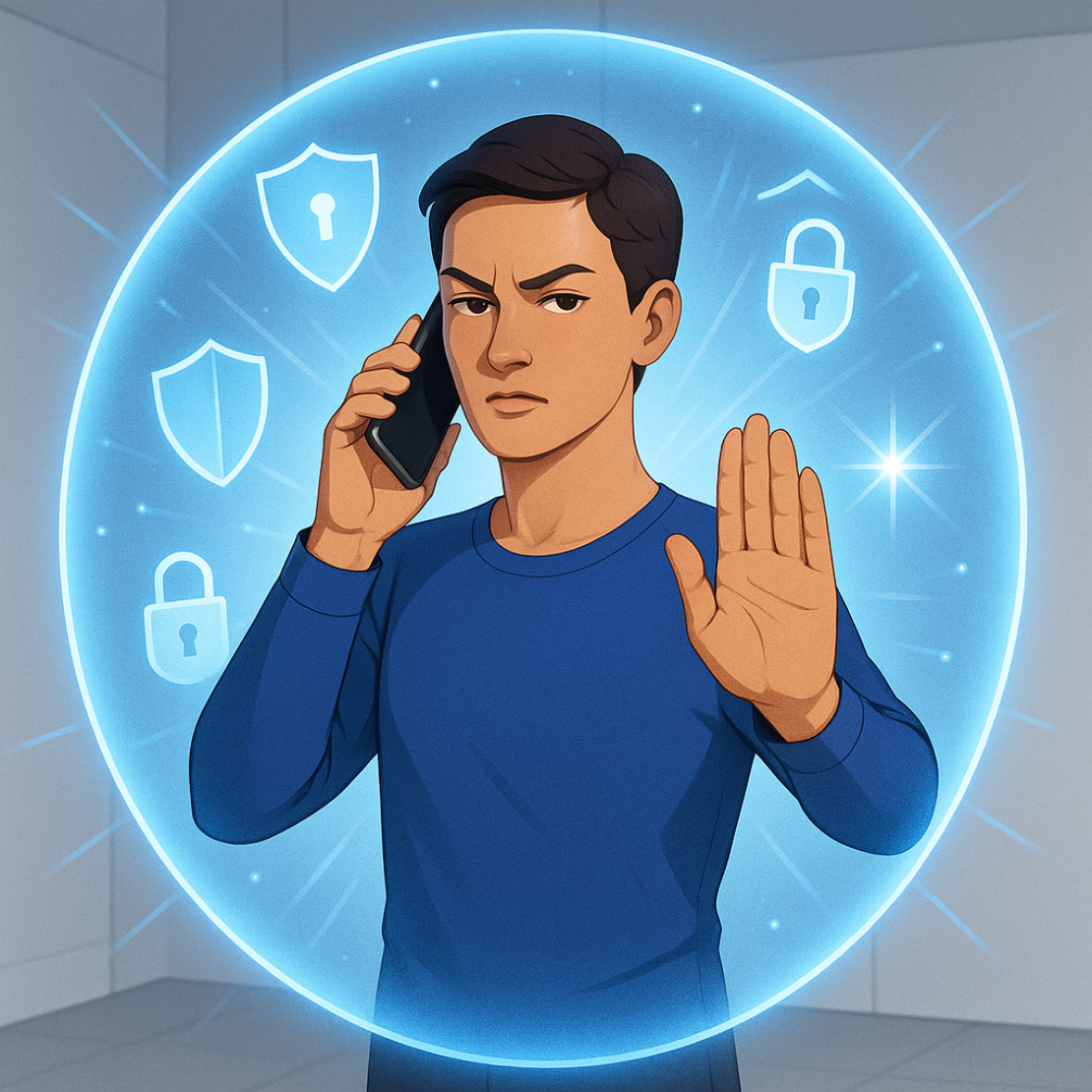 Психологическая защита от мошенников - уверенный отказ