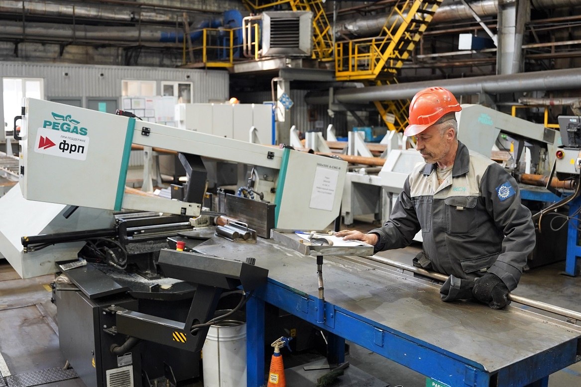  На металлозаготовительном производстве ГК КСК в Твери. Источник: ФРП