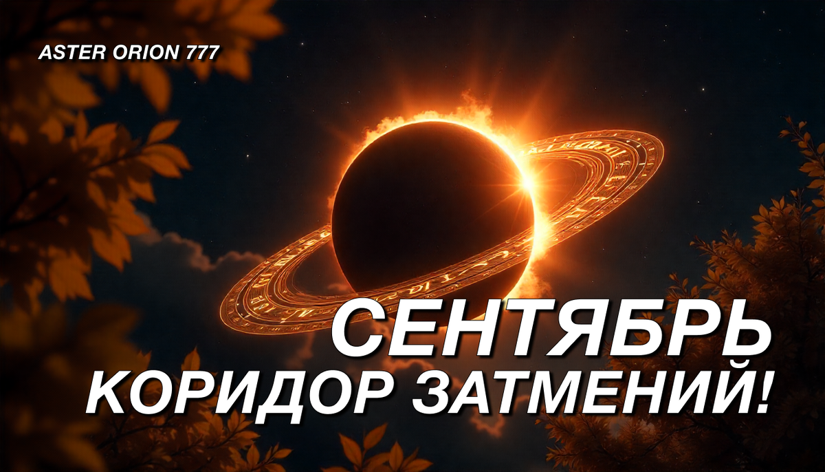 КОРИДОР ЗАТМЕНИЙ ГРЯДЕТ!