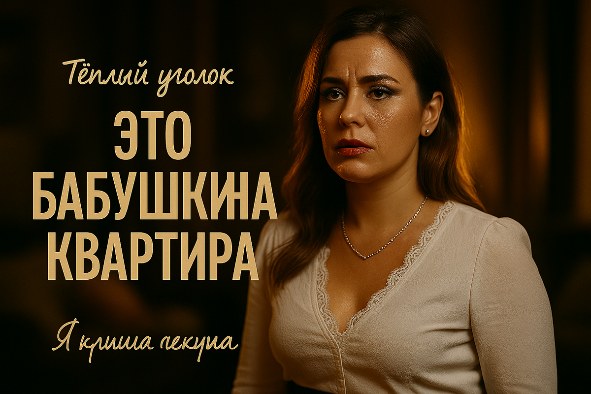 Это бабушкина квартира, не твоя. Мой ответ ее ошеломил