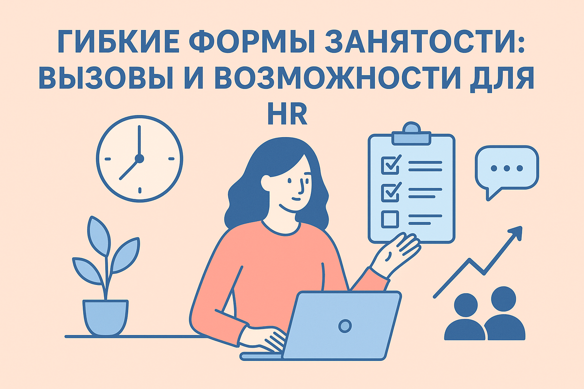 Гибкие формы занятости — удалёнка, гибрид, фриланс. Какие возможности и вызовы они несут для HR? В статье разбираем практику российских и международных компаний и роль HR в новой реальности.
