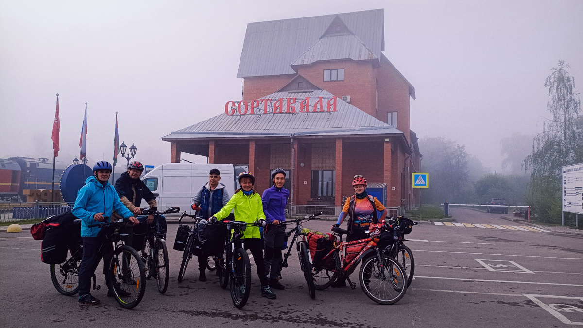 Самое начало 🚴‍♀️