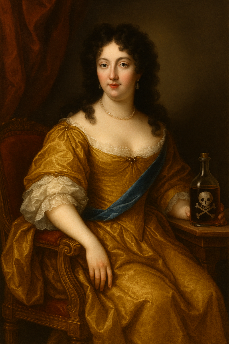 Мадам де Монтеспан. Сгенерировано ИИ