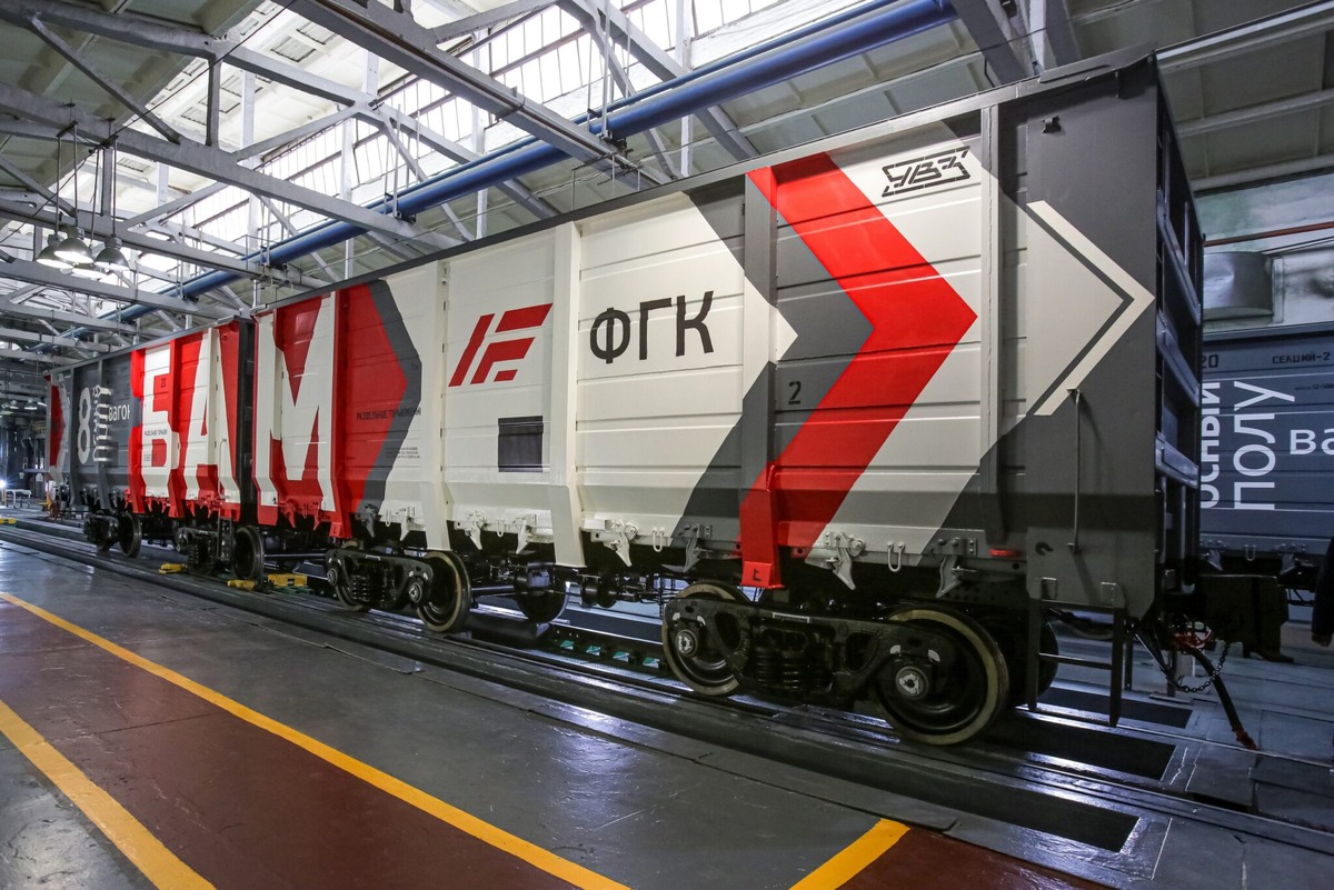 Фото: полувагон «УРАЛ» / Источник: пресс-служба УВЗ