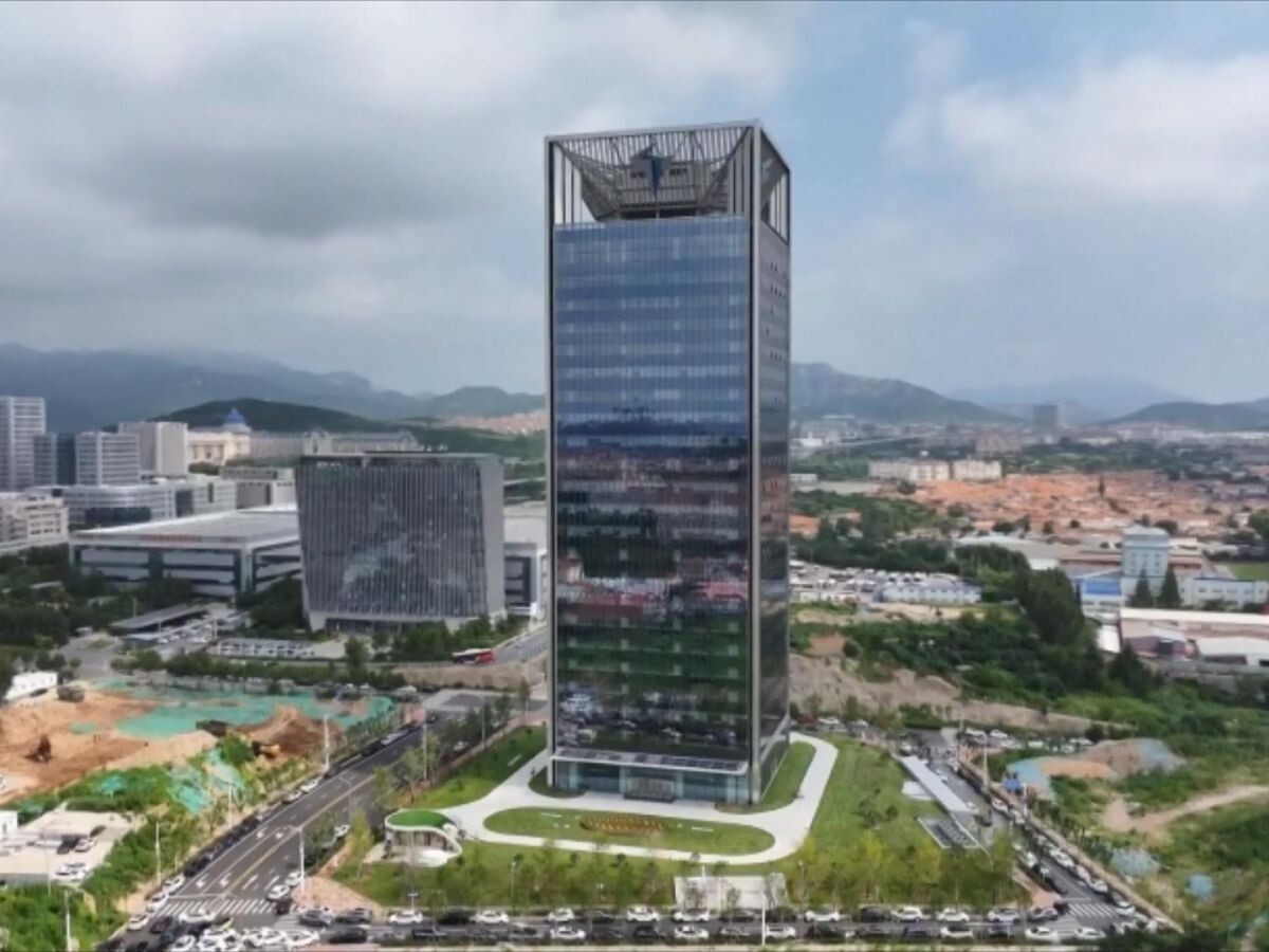    В Китае появилось первое в мире нейтрально-углеродное здание [ВИДЕО]