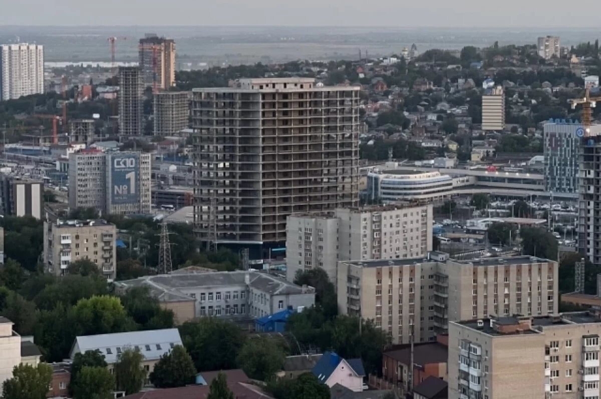    СМИ: В центре Ростова отложили достройку 19-этажного бизнес-центра