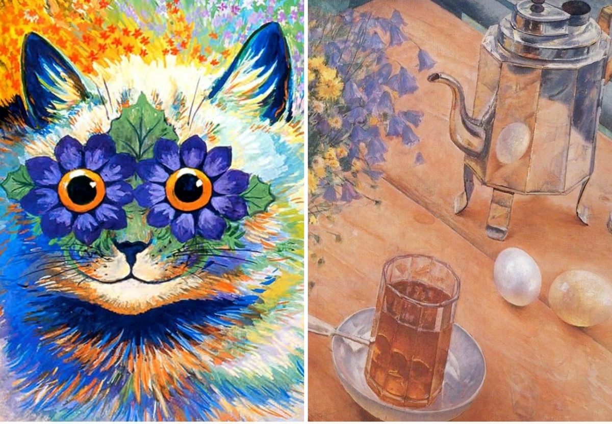 Котики Луиса Уэйна и Кузьмы Петрова - Водкина. 