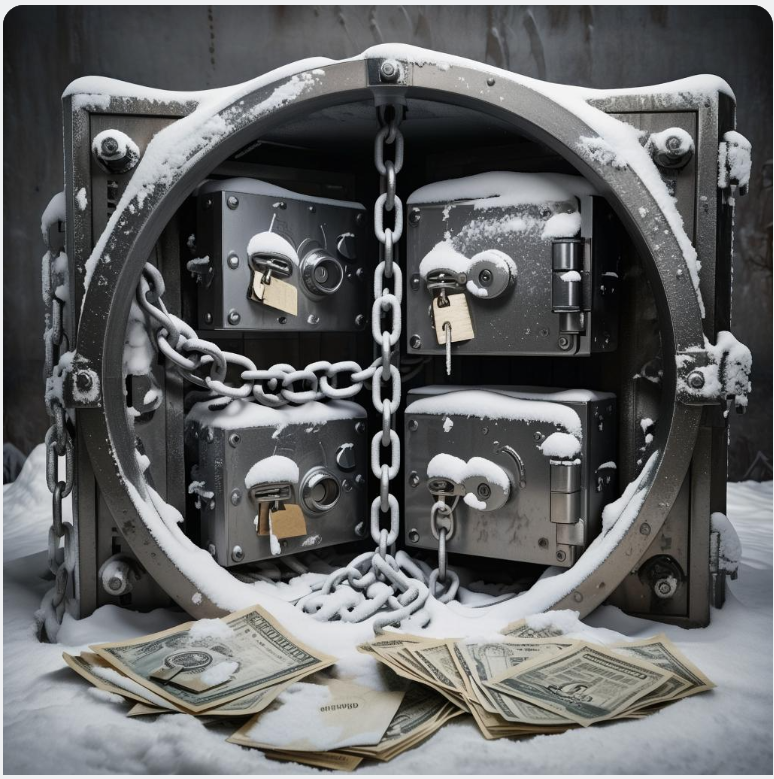 Замороженные резервы России (по версии GigaChat)