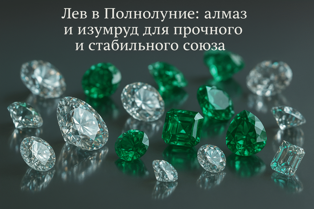    лев_в_полнолуние_алмаз_и_изумруд_для_союза Гороскоп Голосом
