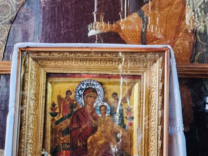 Икона Божией Матери «Всецарица» (Афон