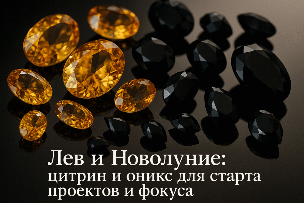    лев_и_новолуние_цитрин_оникс_старт_проектов_фокус Гороскоп Голосом
