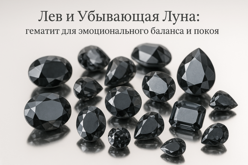    лев_убывающая_луна_гематит_эмоциональный_баланс_покой Гороскоп Голосом