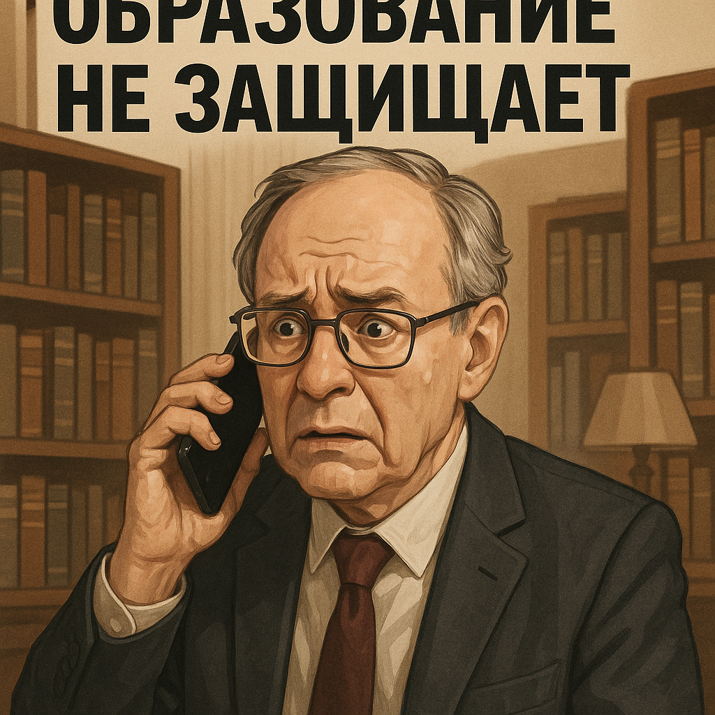 Высокообразованные люди тоже становятся жертвами мошенников
