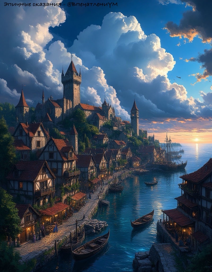 Портовый город