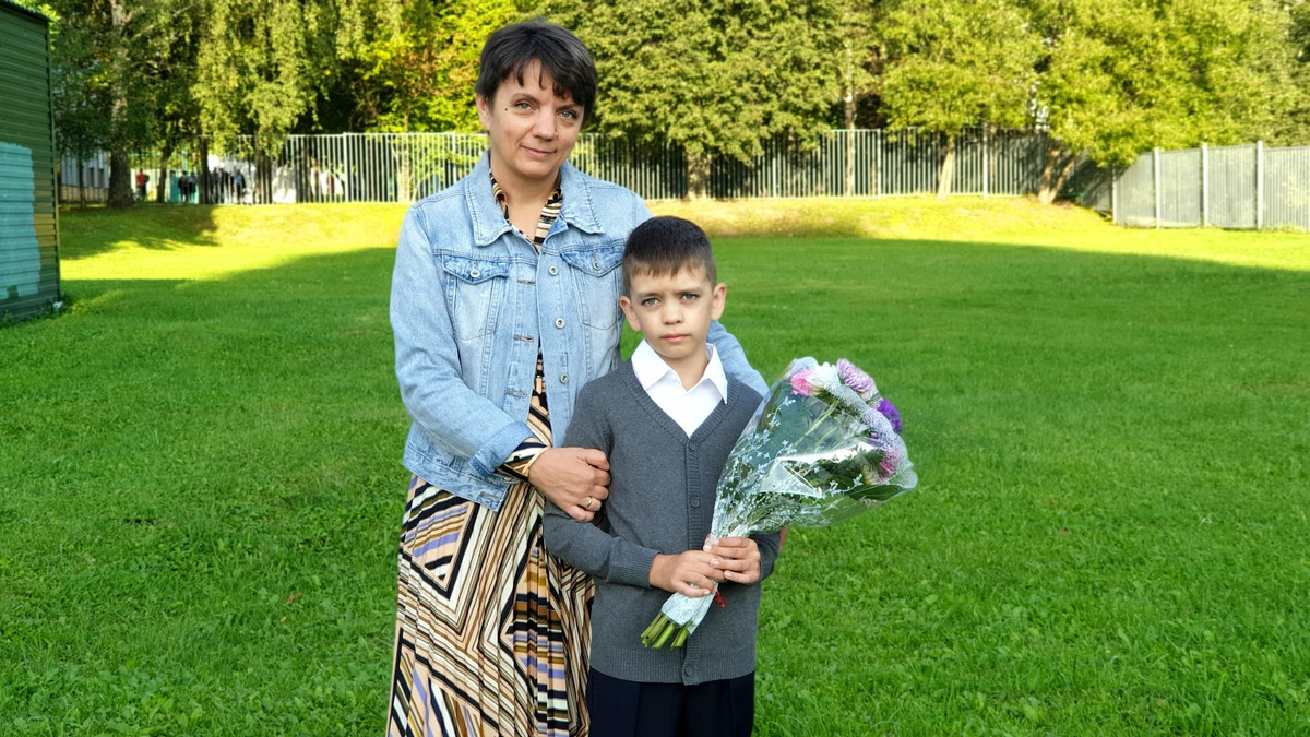 Сережа первоклассник