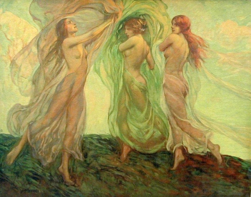 Танцующие нимфы – Три танцовщицы