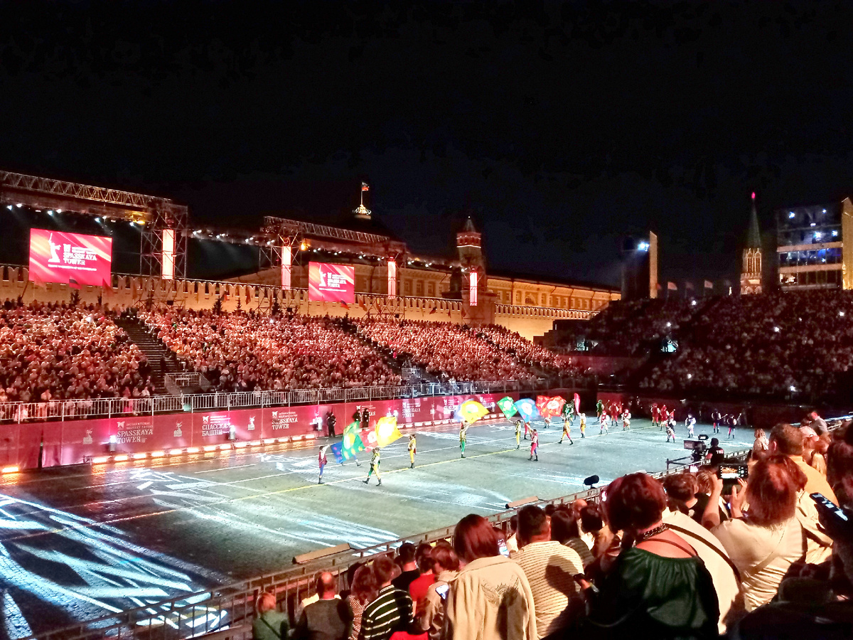 На фестивале "Спасская башня" 