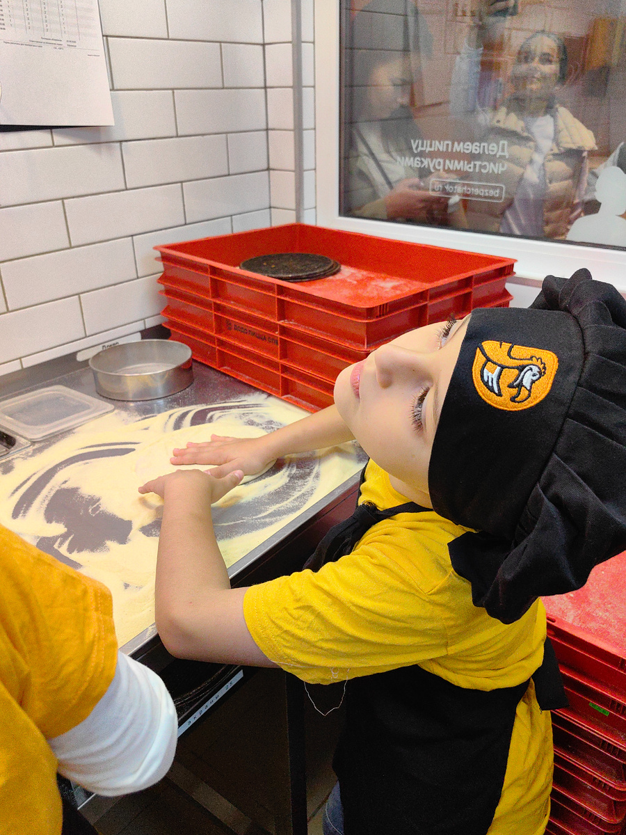 Мастер-класс в Додо Пицца для детей