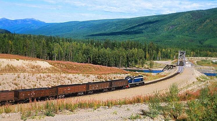    ГРИГОРИЙ КАЛАЧЬЯ//ТАСС Новые локомотивы позволят повысить провозную способность БАМа