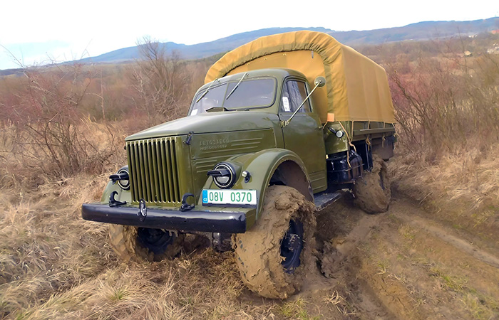 Зачем переворачивали колёса на ГАЗ‑63: редкие факты о легендарном грузовике