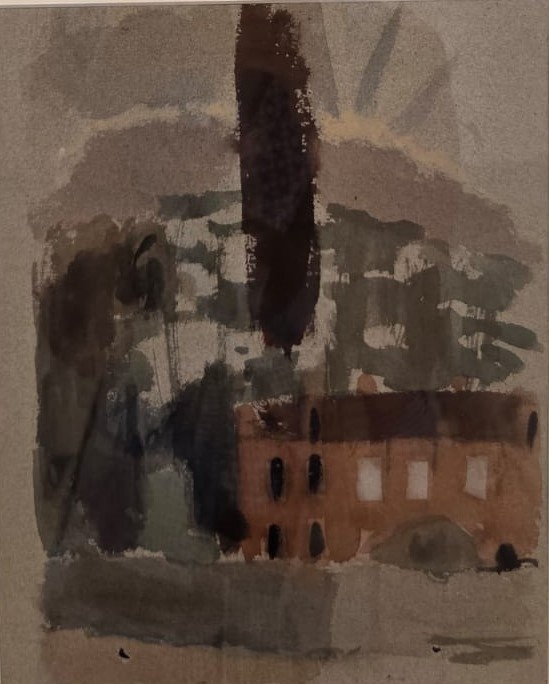 Из серии "Крым" 1923-1926 бумага, акварель