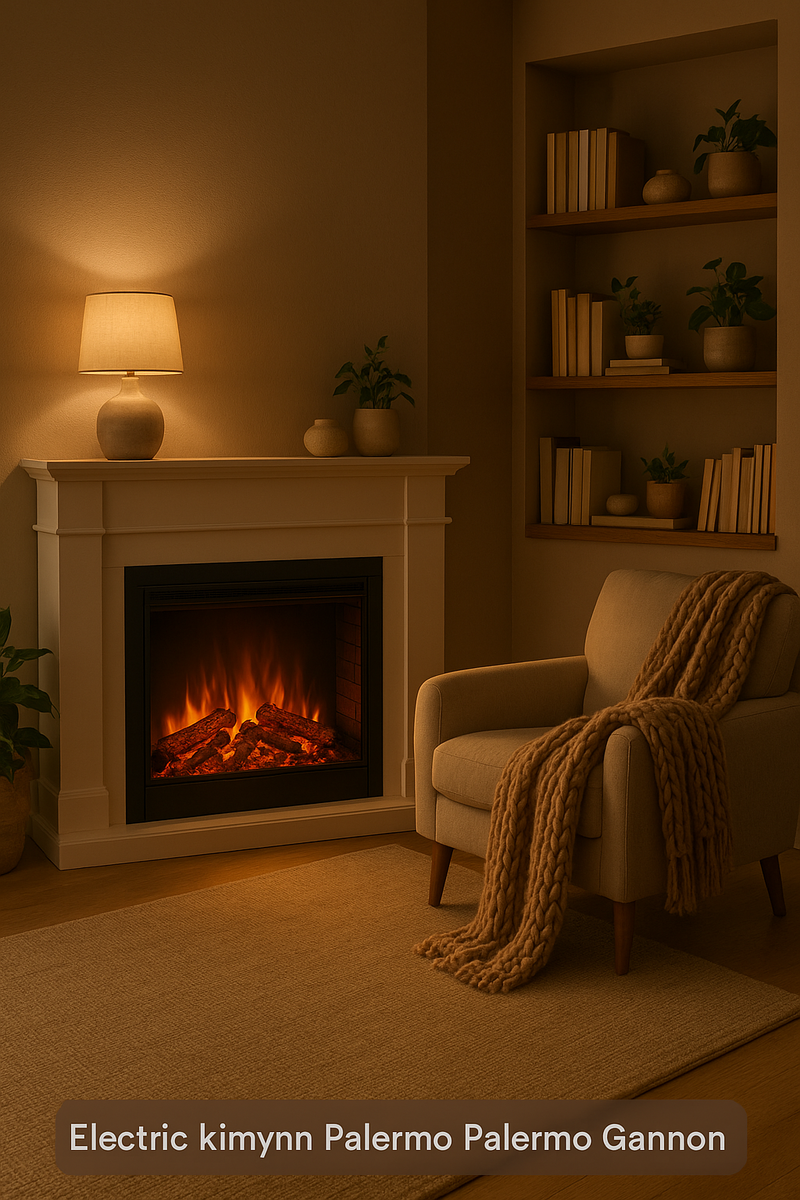    Как электрический камин Palermo с очагом Gannon сделает ваш дом уютнее и ярче: 10 преимуществ, о которых вы не знали Kamin