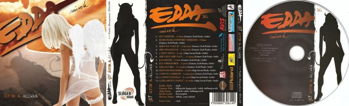 Альбом Edda Muvek "Atok es aldas" (№30), 2009 год