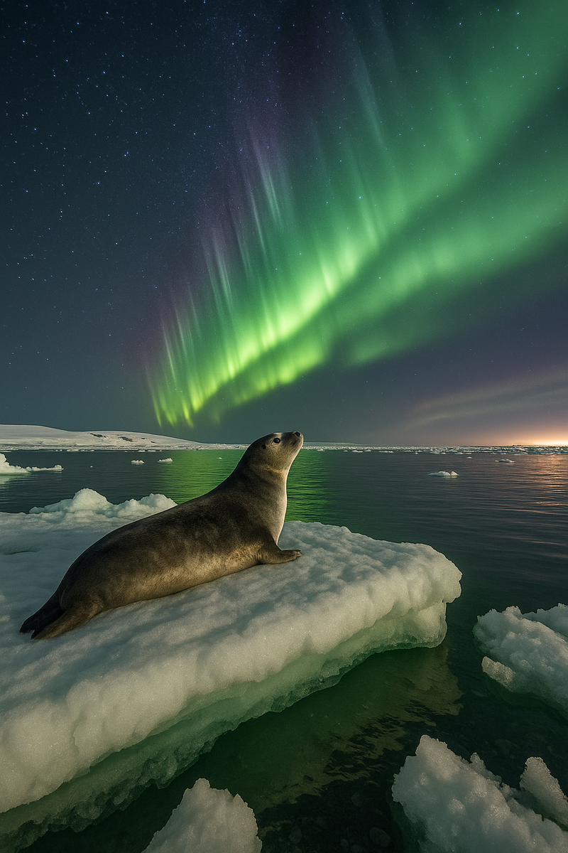 Северное сияние в России. Фото Вместе Тревел 