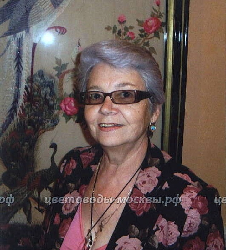 Ольга Александровна Капелькина, почётный член Клуба «Цветоводы Москвы»