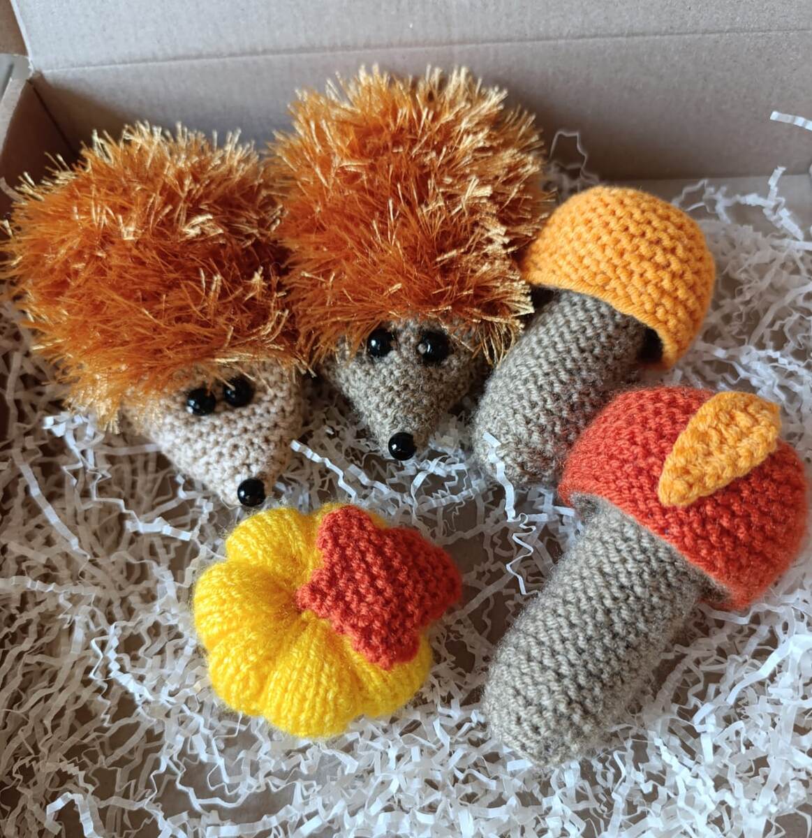  Набор "Тепло рук, тепло осени" 🍂  ( ещё в процессе творения) 