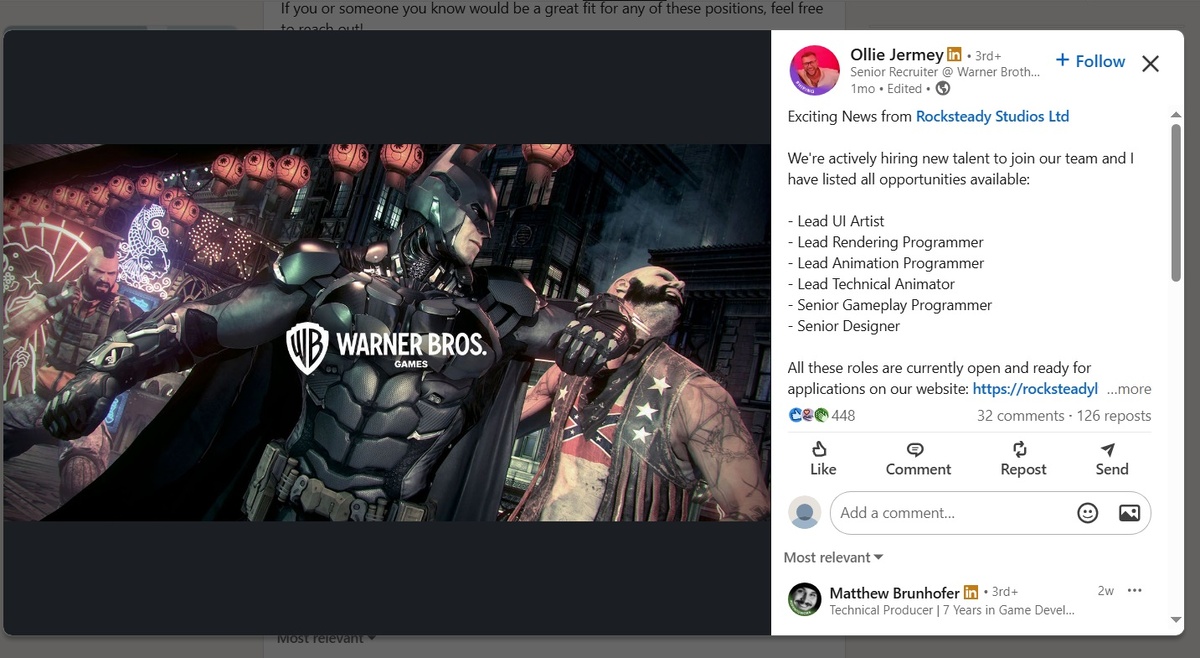 Фото: скриншот LinkedIn