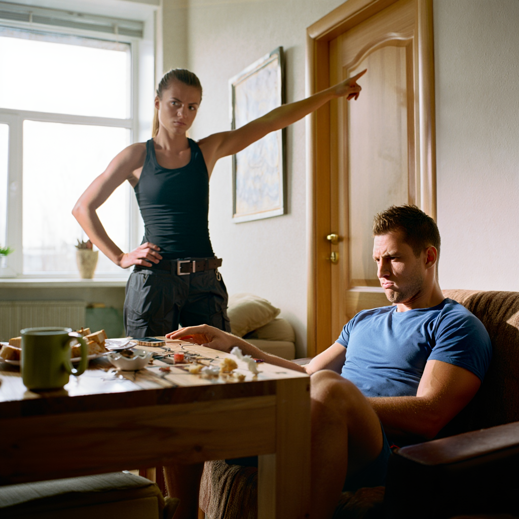 « Квартира моя, и правила в ней мои. Если не согласен - дверь там!»