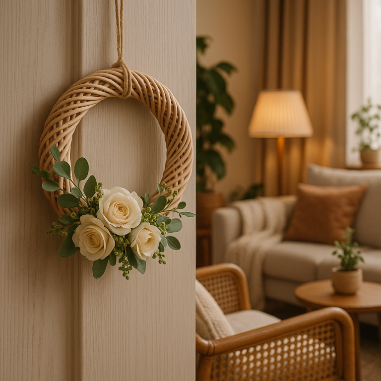    Как создать уют с ротанговой дверной подвеской: пошаговый гид к ароматному стилю вашего интерьера Loza