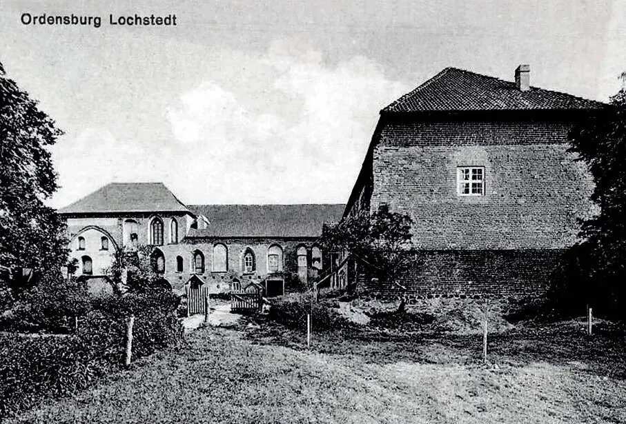   Замок Лохштедт, фото 1914 года