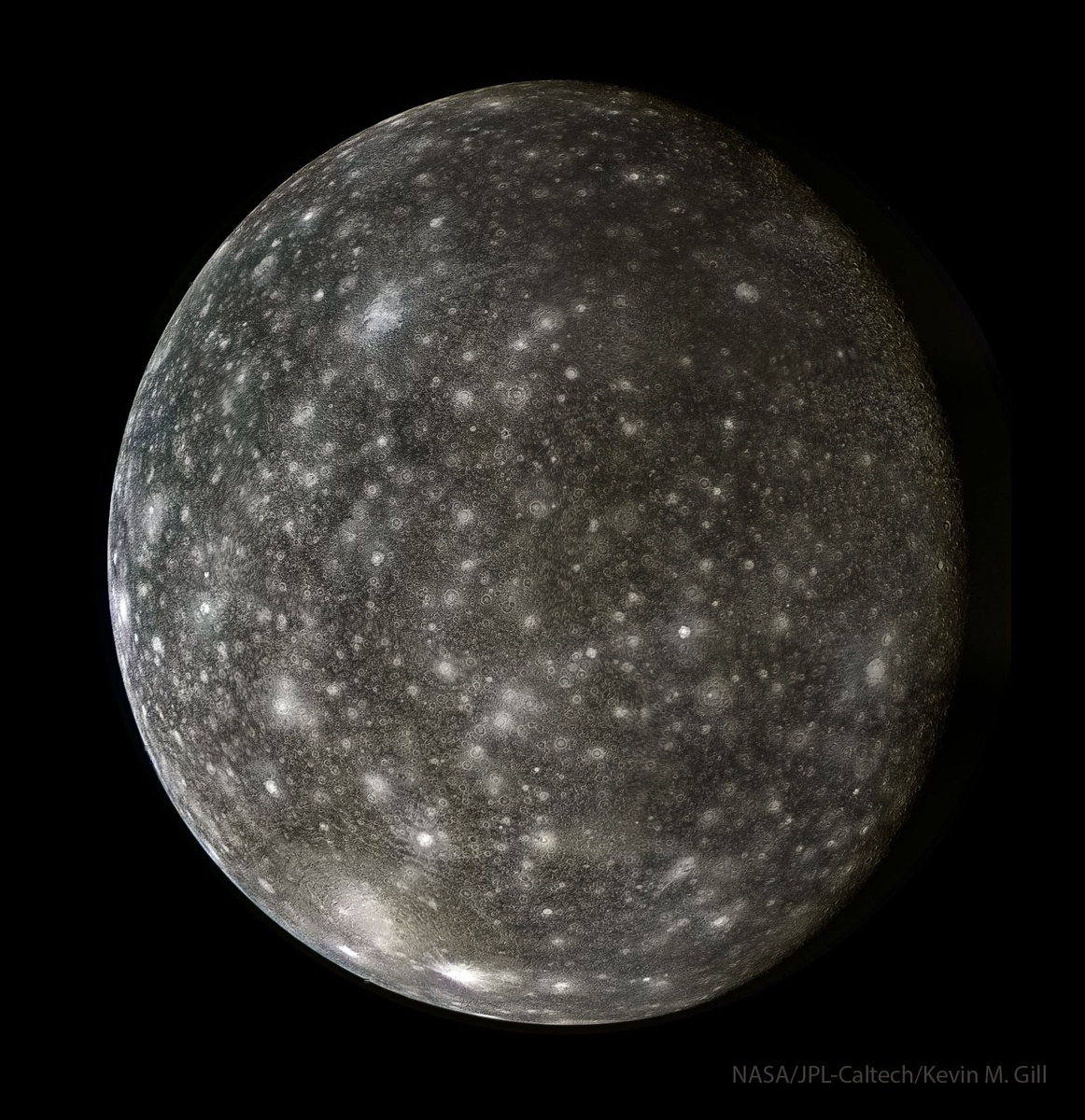 Фото: NASA, JPL-Caltech, Voyager 2; обработка: Kevin M. Gill  