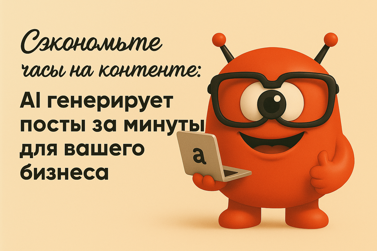    Сэкономьте часы на контенте: AI генерирует посты за минуты для вашего бизнеса Никита Титов