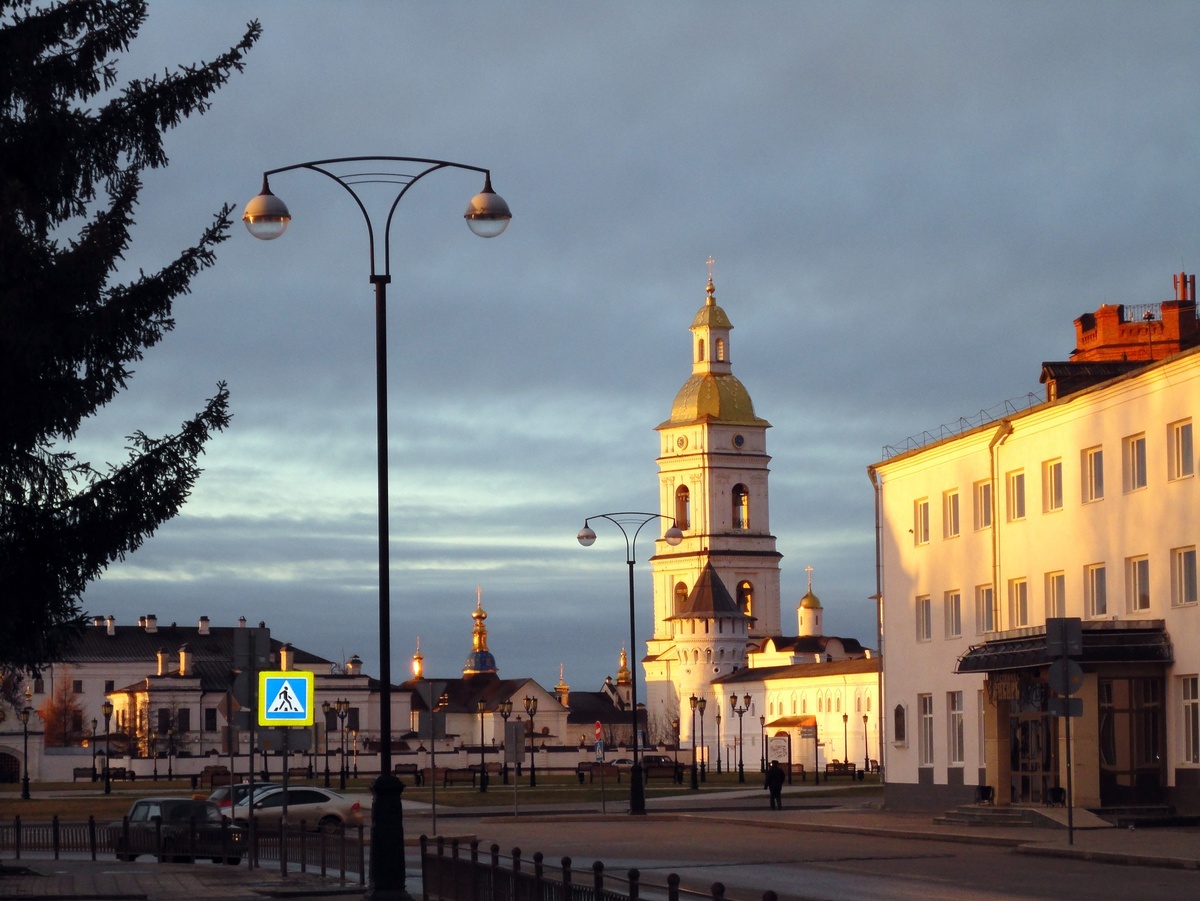 Туристическая часть Тобольска в 2013 году