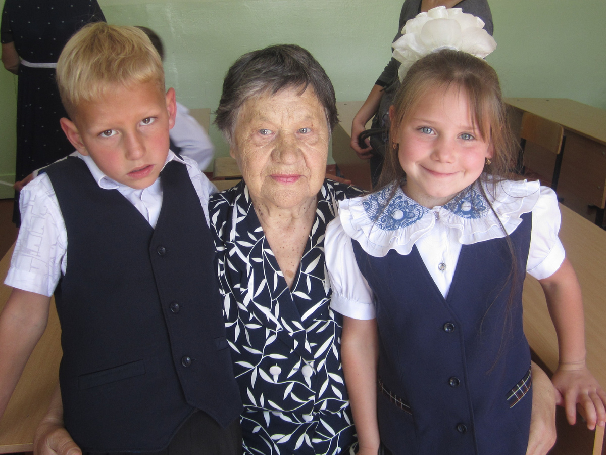 Первоклашки. Вроде все это было только вчера... 