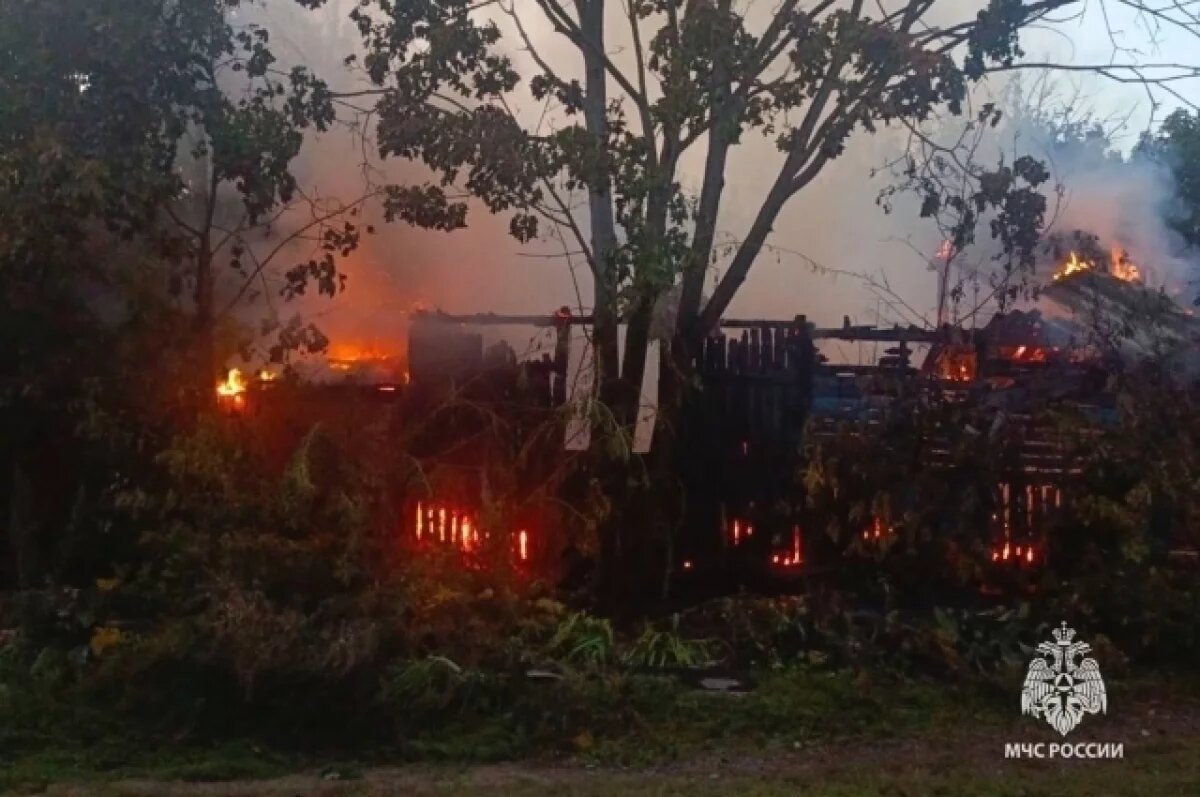    В Тульской области спасатели выезжали на два пожара и пять ДТП за сутки