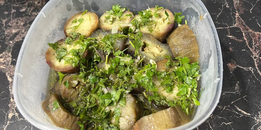 Закуска из баклажанов
