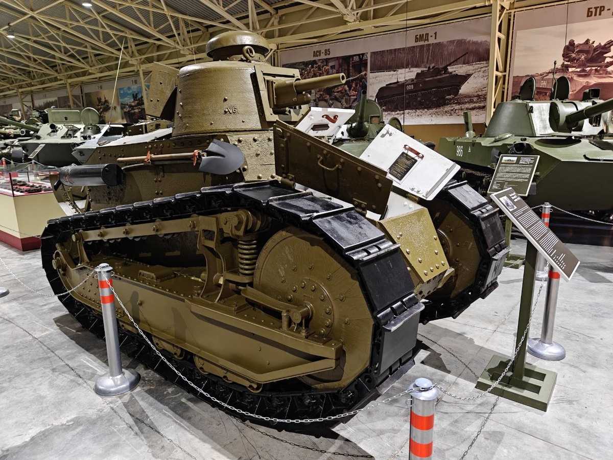 Renault FT (Berliet, Франция). 1918. «Музей отечественной военной истории» по состоянию - август 2025