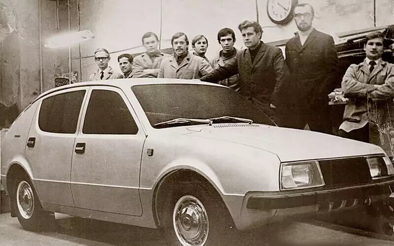 Макет ижевского переднеприводного автомобиля, 1968 г.