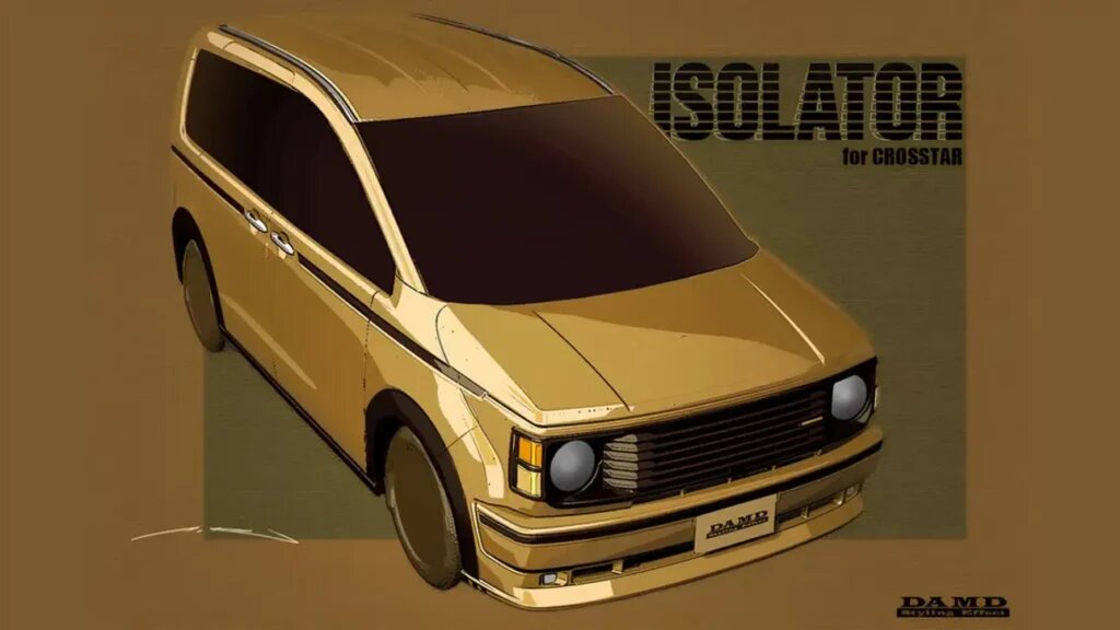    Японцы представили «Isolator»: JDM-минивэн в стиле 70-х (источник изображения) News Express Team