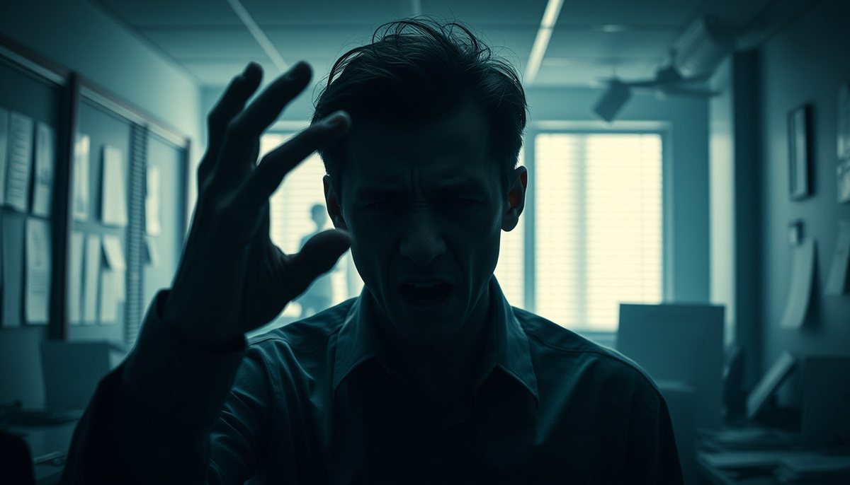    изображение, отражающее эмоциональное давление в ситуации обмана