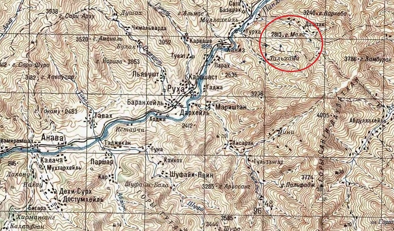 Гора Мала 2 813 м