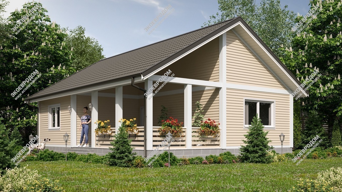 Сайдинг: доступная цена, широкий выбор цветов и фактур, легкость монтажа, долгий срок службы. Проект "Алиери"