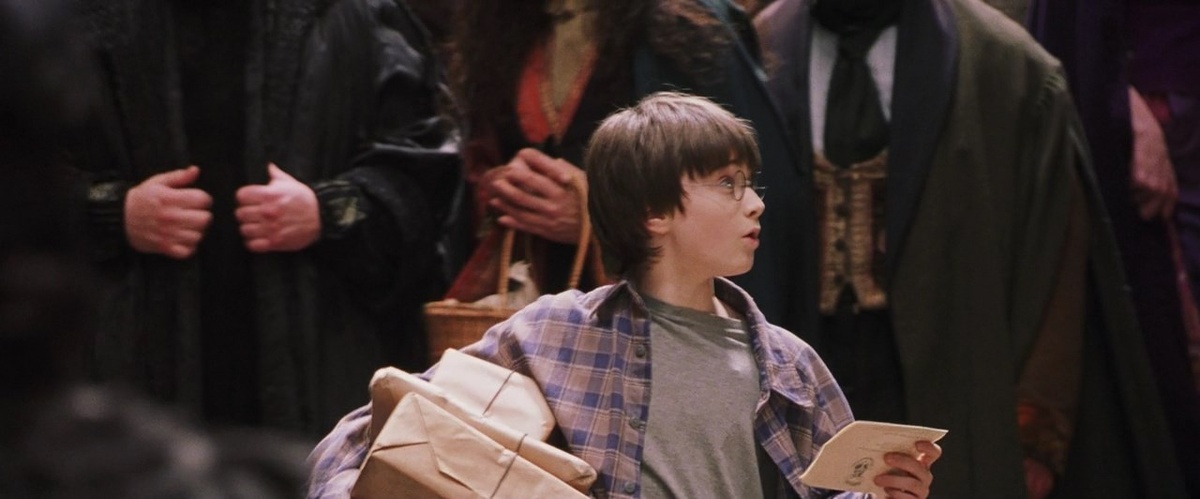 «Мне ещё нужна волшебная палочка!» Кадр из фильма «Гарри Поттер и философский камень».