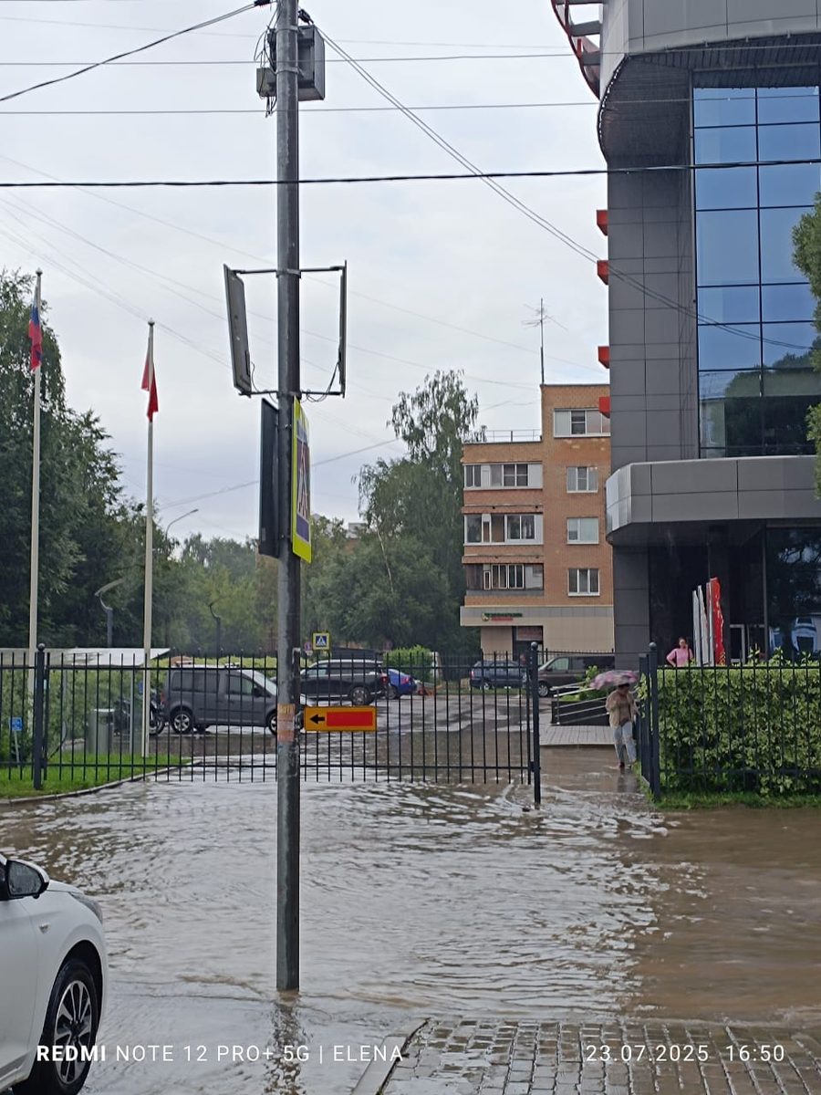 Потоп после дождя 